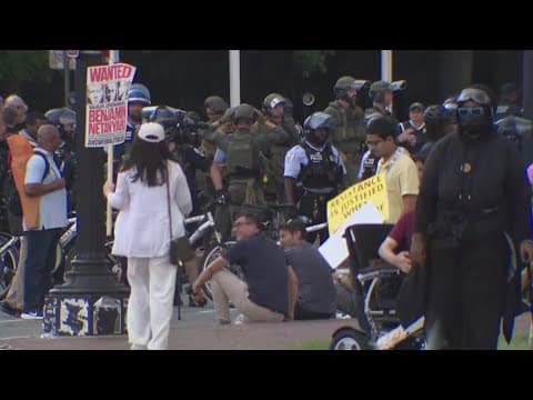 Protestors shut down Union Station after Netanyahu speech to Congress