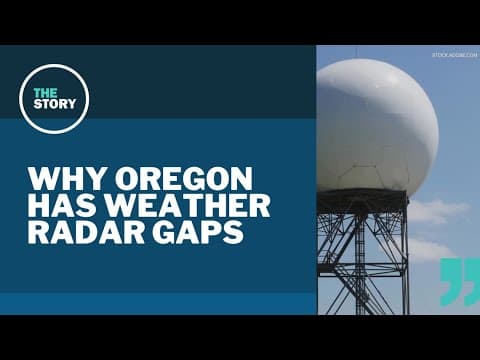KGW Chief Meteorologist Matt Zaffino talks about Oregon’s radar gap