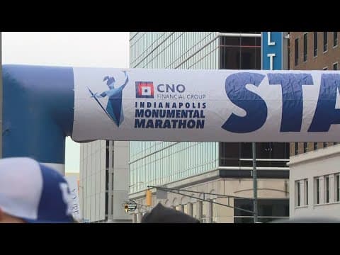 17th annual Monument Marathon kicks off in downtown Indianapolis