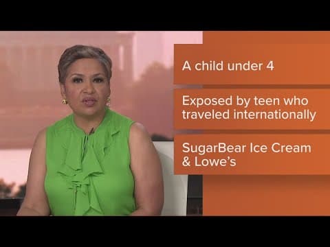 HEALTH ALERT: Child under 5 tests positive for measles in Virginia