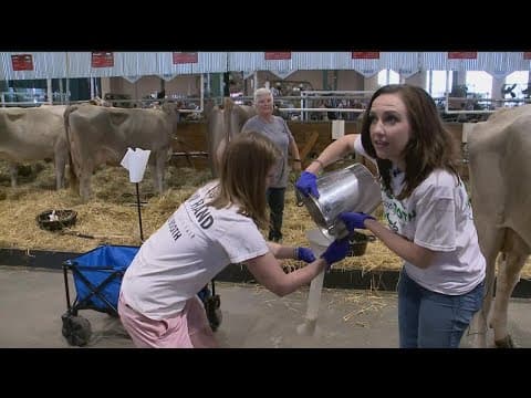 Jennifer Austin and Alicia Lewis face off at the Minnesota State Fair