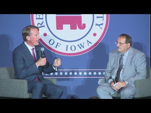 Does Governor Youngkin intend to run for president in 2028?