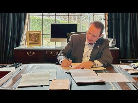 Governor Landry signs session bills