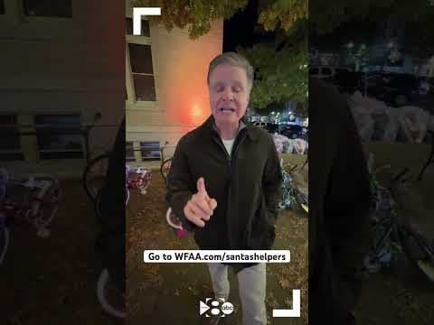 WFAA is collecting toys at 5 drive-thru events. Head to wfaa.com/santashelpers for more info!