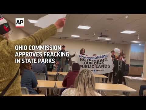 Ohio commission approves fracking in state parks and wildlife areas