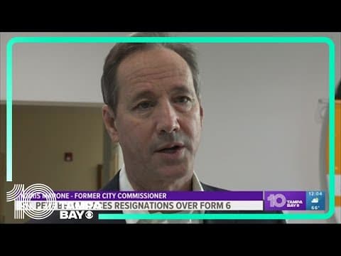 Emergency meeting in St. Pete as officials resign over financial disclosure law