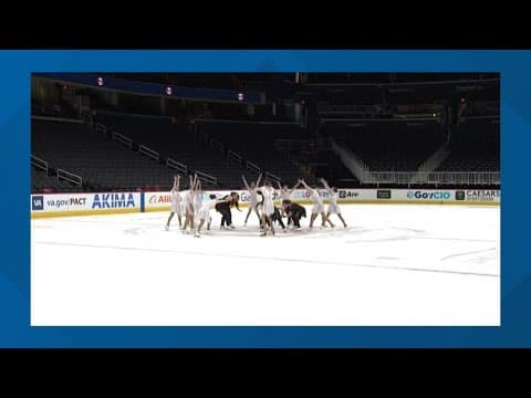 Figure skaters honor victims killed in midair collision, raise awareness about charity event