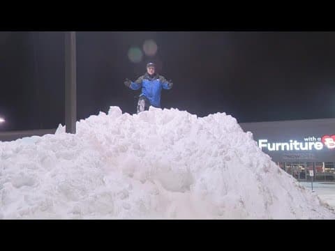 Tino Ramos in Fairfield County, under Level 2 Snow Emergency