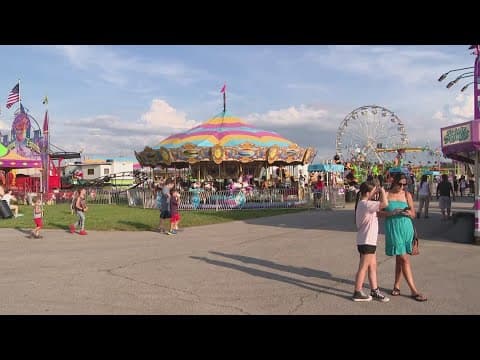 Opening night at the Marion County Fair