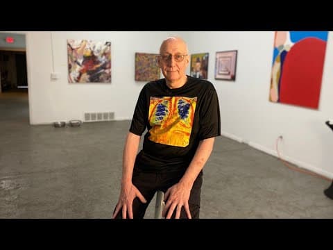 Double lung transplant recipient honors donor through new Franklinton art exhibition