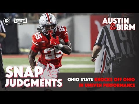 Snap Judgments: Ohio State sloppy in comfortable win over Ohio as Buckeyes hit important off week