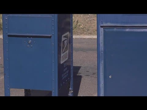 Thieves target USPS big blue boxes