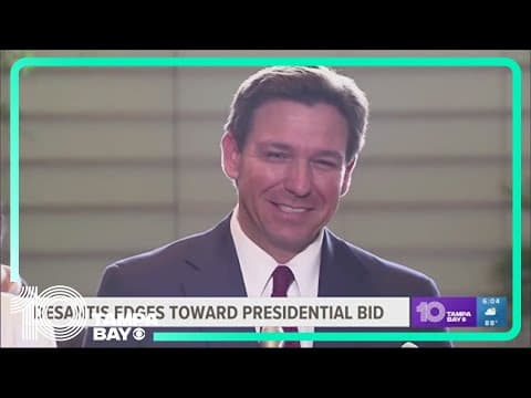 Still no formal word, but developments edge DeSantis closer to announcing presidential candidacy