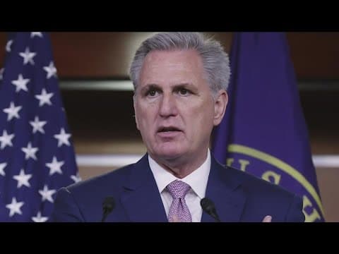 House elects McCarthy speaker on 15th ballot