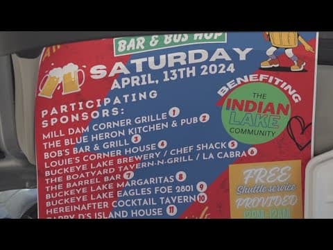 Buckeye Lake community raises money for Indian Lake with bar hop