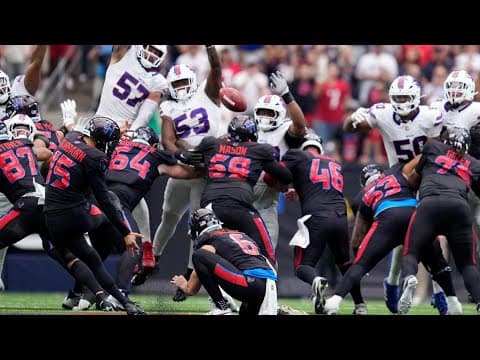 Wrapping up a Houston Texans win over Buffalo