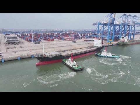 China hits back at Trump with tariffs on U.S. products