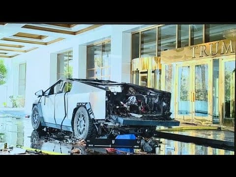 Police: Suspect in the cybertruck attack in Las Vegas left a note behind