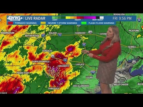 New Orleans Weather: Tornado and flood watch overnight