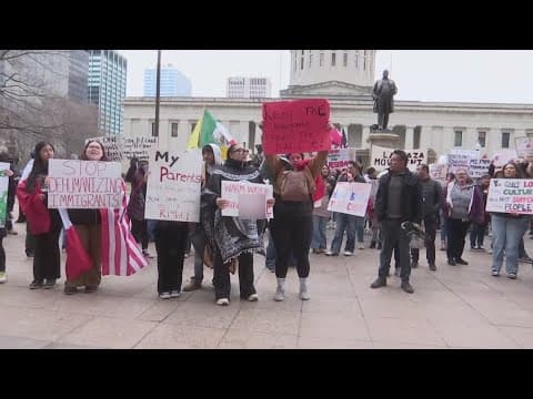 Peaceful protests continue in Columbus in wake of Trump's new immigration policies