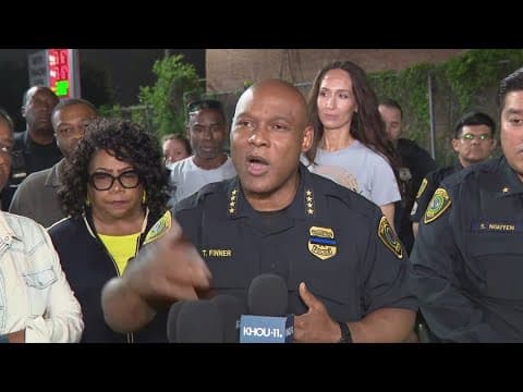 Houston Police Chief Troy Finner joins patrols in Third Ward