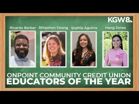 OnPoint Community Credit Union Educators of the Year 2025