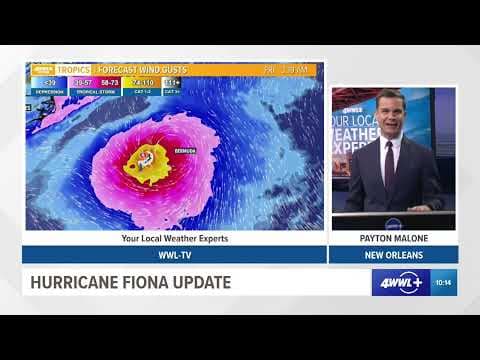 Monday 10 AM Tropical Update: Fiona could be CAT 3 and a new system