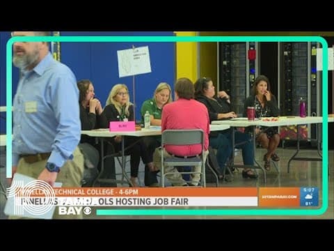 Pinellas County Schools hosting job fair on Wednesday