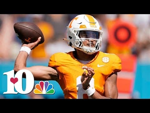 Nico Iamaleava's family cheering for both Vols, Aggies