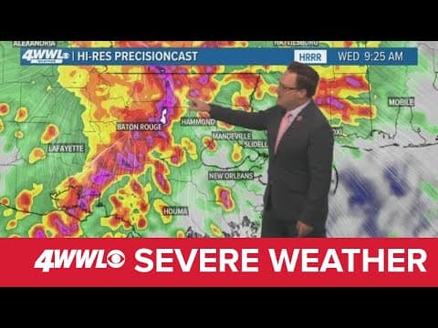 New Orleans Weather: Level 4 threat for severe weather