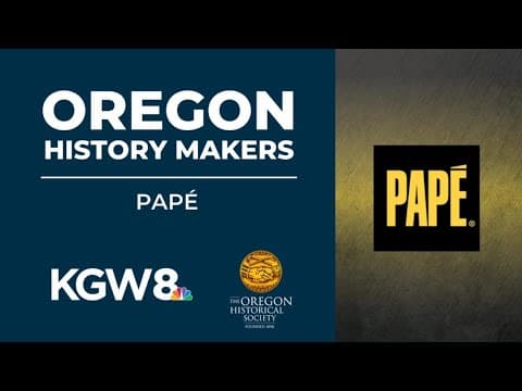 Oregon History Makers: Equipment dealer Papé