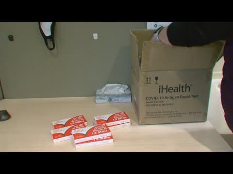 The federal government is offering free COVID tests