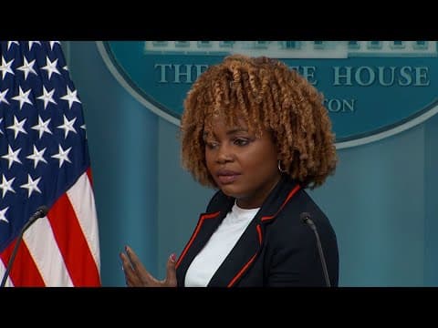 White House reacts to Trump's remarks at NABJ conference on Kamala Harris' race