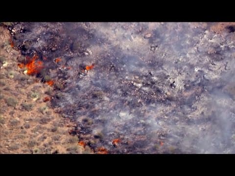 Arizona wildfire now named the Sand Stone Fire burns 12,985 acres