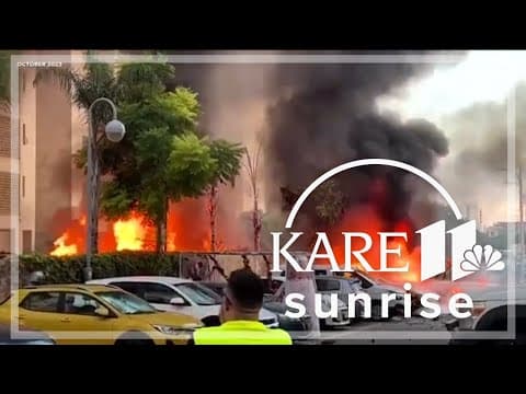 Pro-Palestinian and pro-Israel supporters mark 1 year since Hamas attack