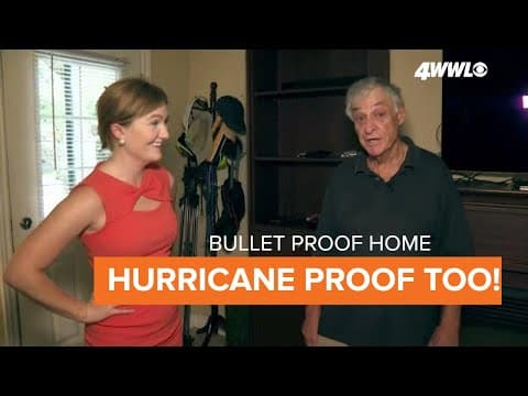 Hurricane resistant, bullet proof home for sale in New Orleans