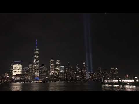 Tribute of Light beams into sky, honoring lives lost in 9/11 attacks