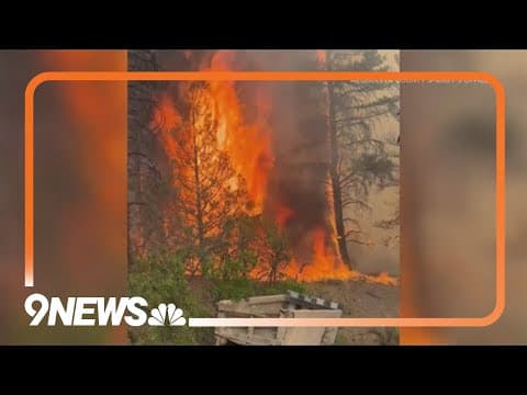 Evacuations ordered for wildfire burning west of Pagosa Springs