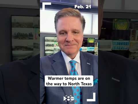 Spring-like weather is on the way to North Texas