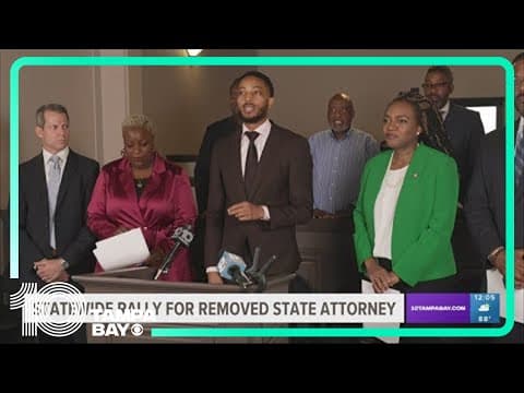 Statewide rally for removed state attorney