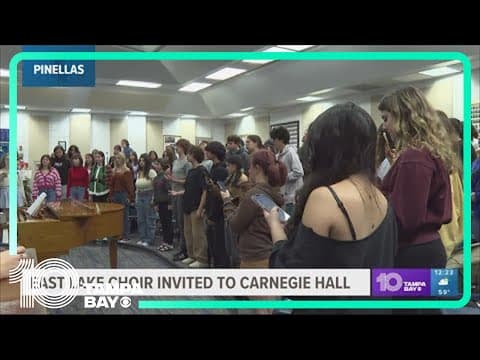 East Lake High School choir invited to Carnegie Hall
