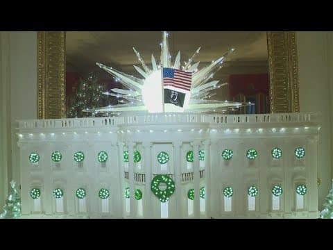 White House 2024 holiday decorations revealed