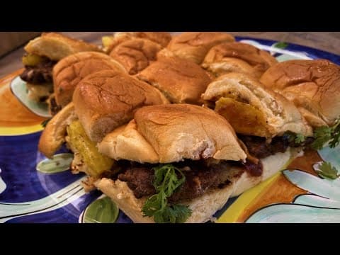 Cooking with Styles | Hawaiian Sliders