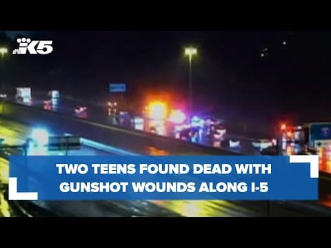 Teens, both 16, found dead along I-5 in Seattle with gunshot wounds