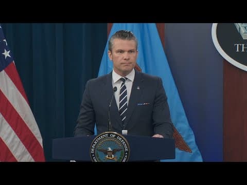 Secretary of Defense Pete Hegseth on the strikes in Iran: 'An incredible and overwhelming success