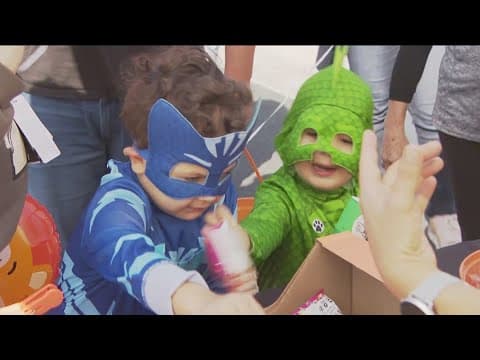 Hospital hosts Halloween parade for babies