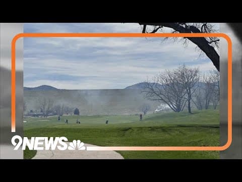 Man arrested after small fires set at Lakewood golf course