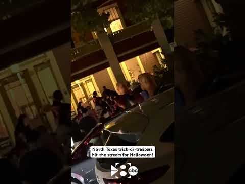 Overnight rain didn’t stop the ghouls and goblins from coming out on Texas streets! Happy Halloween!