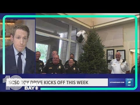 Sarasota County Sheriff's Office toy drive kicks off this week