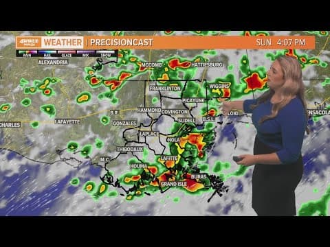 Weather: Daily scattered storms; times of heavy rain possible